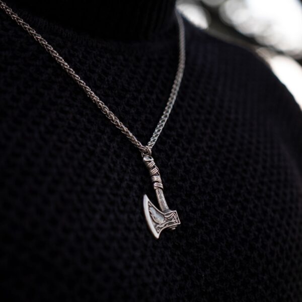 Viking Sekira ogrlica od Nerđajućeg čelika