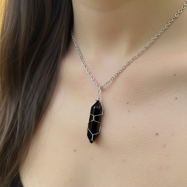Crni Oniks ogrlica