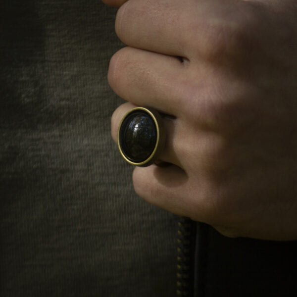 Dark Soul Crni Oniks prsten