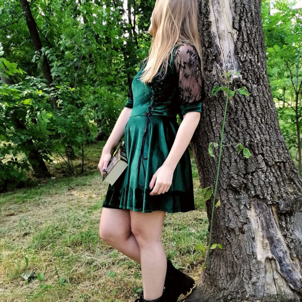 Mysterious Lady zelena haljina