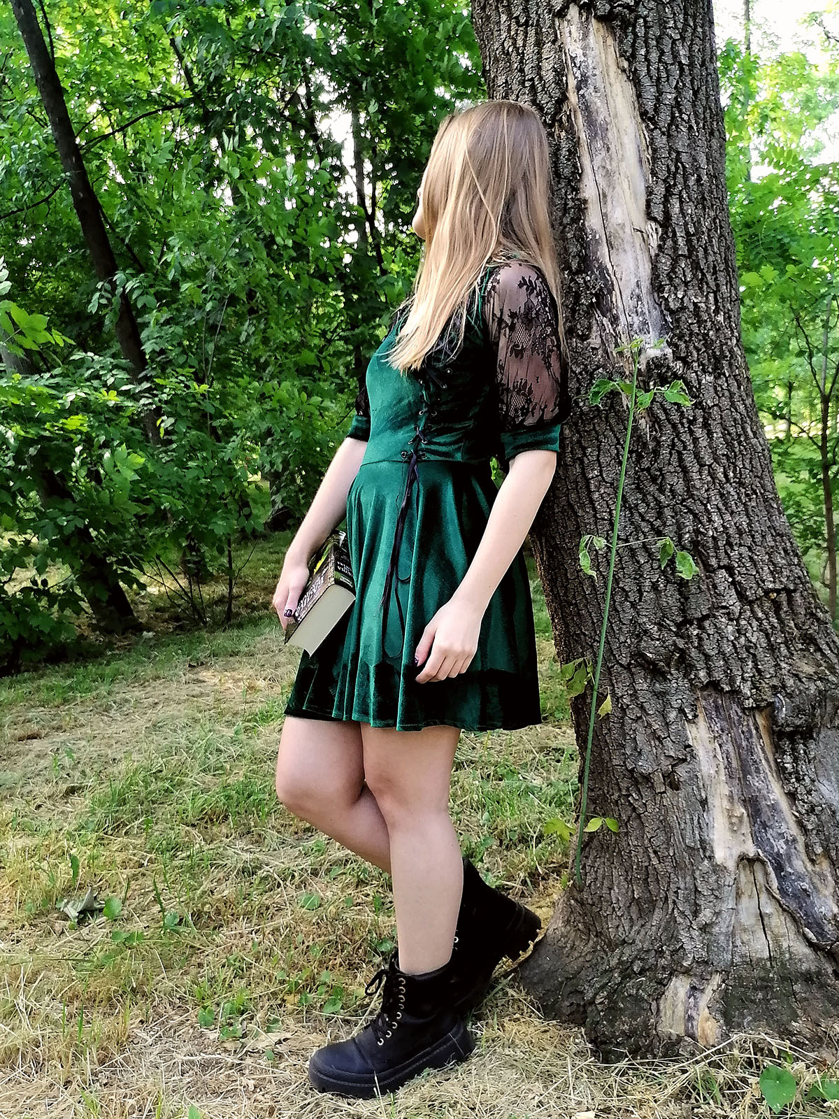 Mysterious Lady zelena haljina