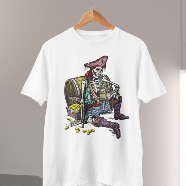Eternal Pirate unisex bela majica