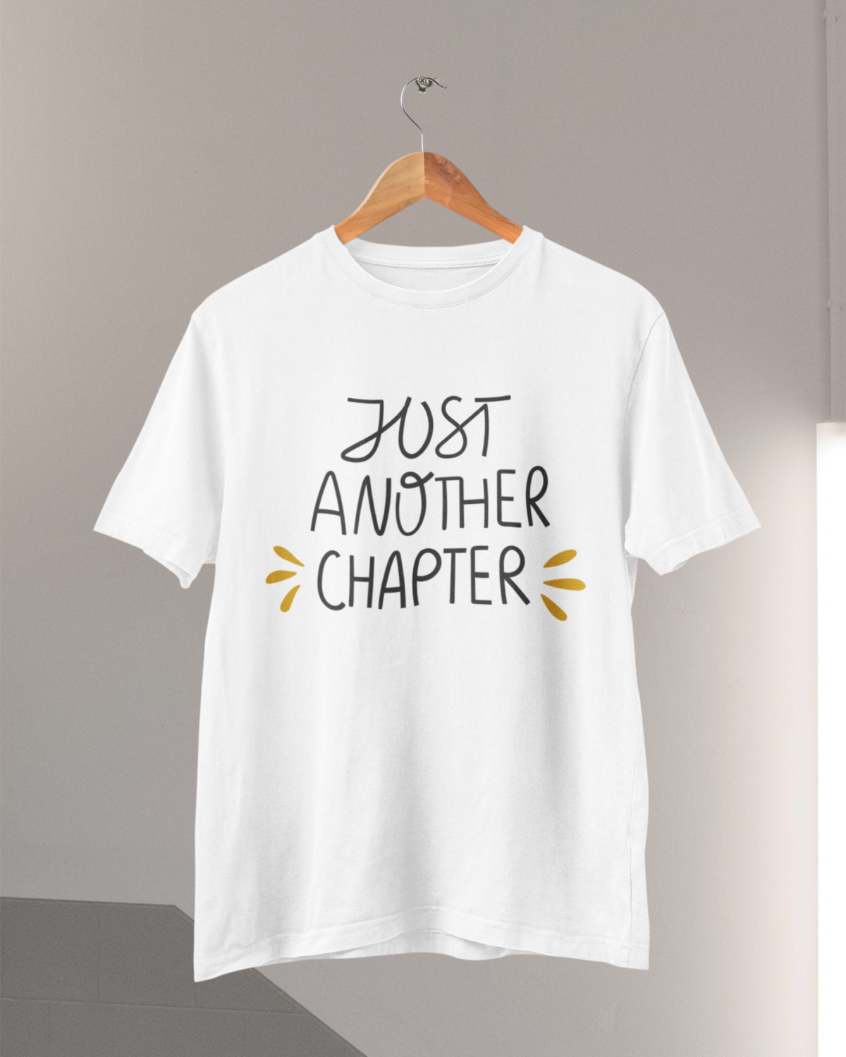 Just Another Chapter unisex bela majica