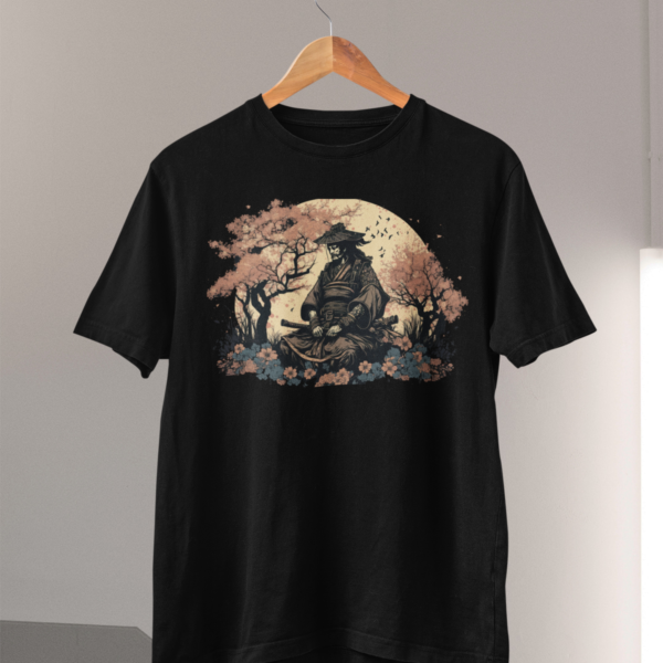Samurai Sensei unisex crna majica