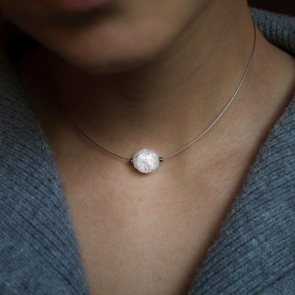 Gorski Kristal sfera ogrlica