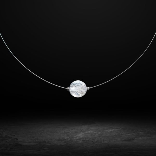 Gorski kristal sfera ogrlica