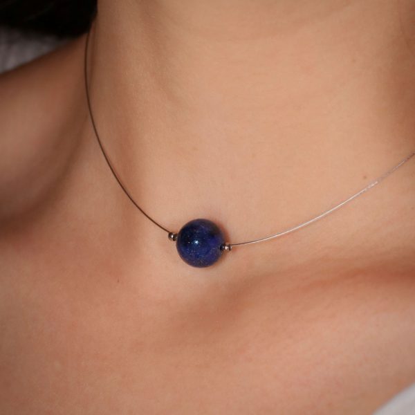 Lapis Lazuli Sfera ogrlica