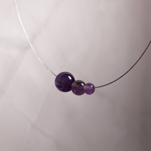 Ametist Moon ogrlica