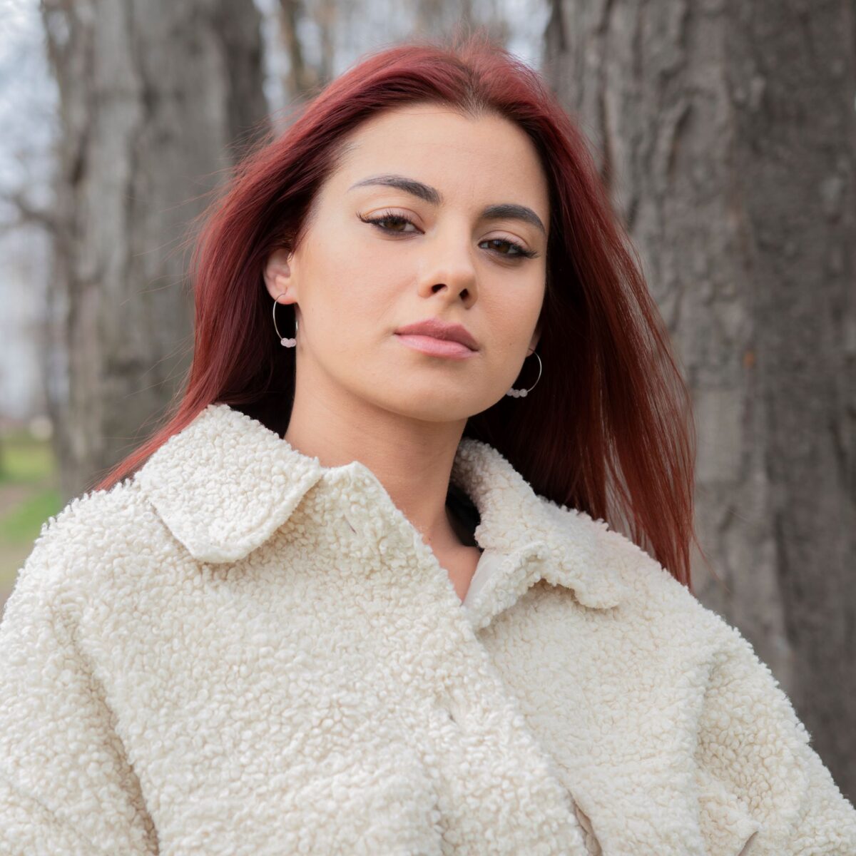 Roze Kvarc minđuše